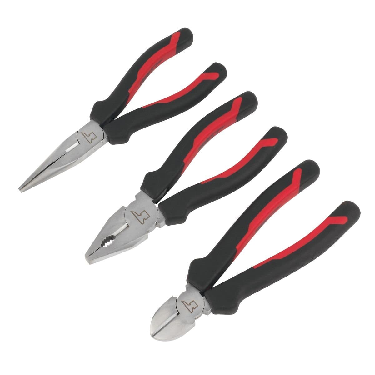Forge Steel General Purpose Pliers Set 3 Pieces