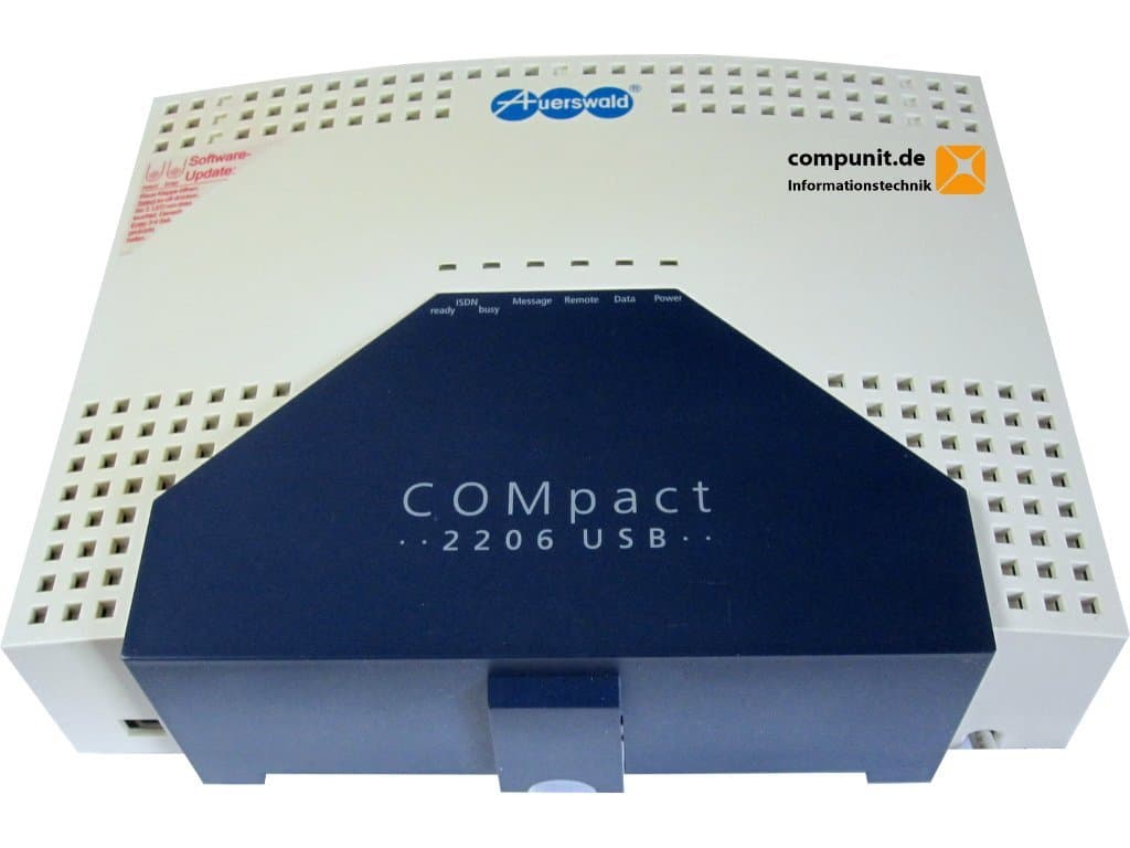 Auerswald COMpact 2206 ISDN telephone system USB