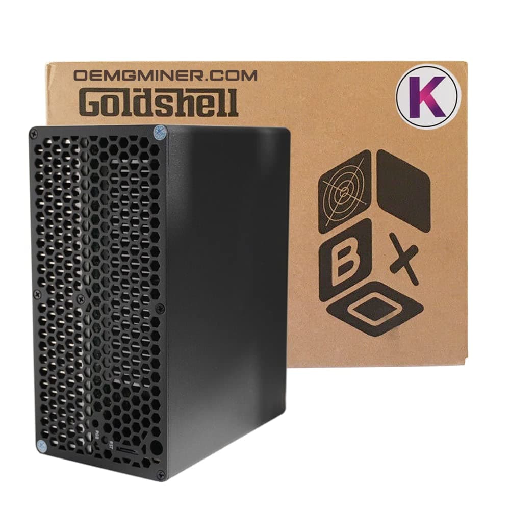 Goldshell KD Box II Dual Modes 5TH/s Kadena 400W or 3.5TH/s 260W Kadena KDA ASIC Miner 110V-240V With 750W PSU Ready to Ship