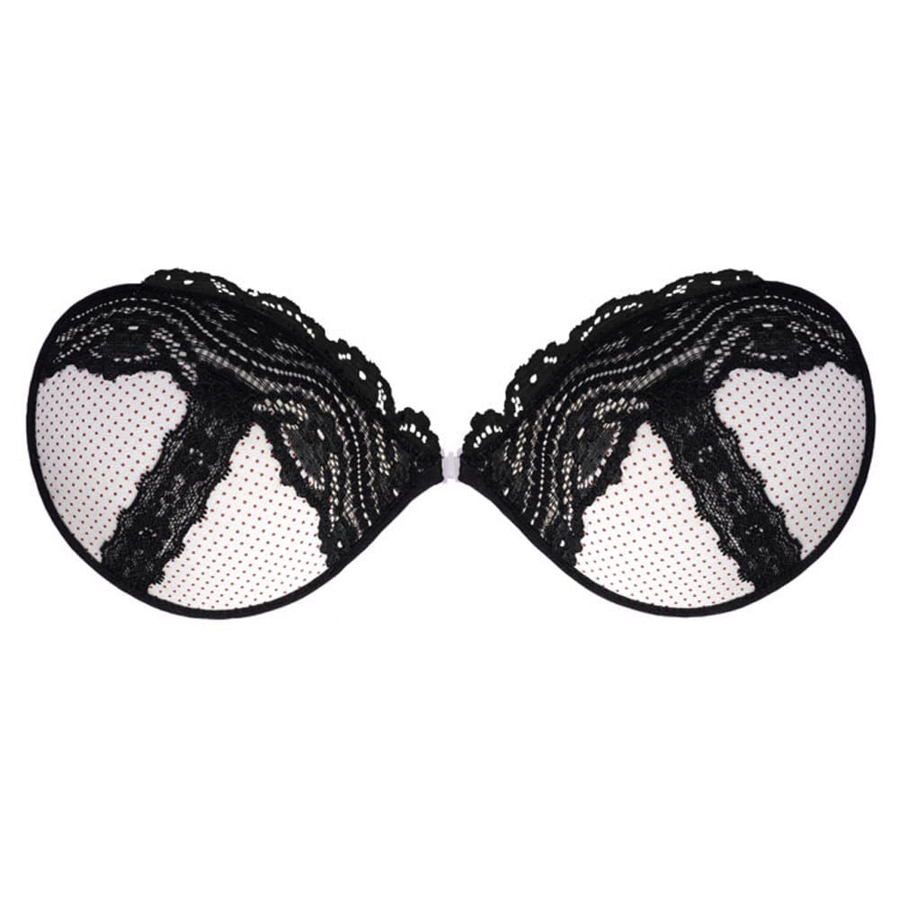 Julimex BS-02 self-adhesive backless clear back silicone, Light Beige,D