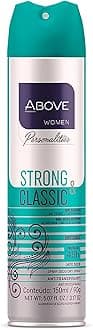ABOVE Strong and Classic - 48 Hours Personalities Antiperspirant Deodorant for Women - Notes of Peony and Black Currant - Dry Spray Protects Against Sweat and Body Odor - Alcohol Free - 3.17 oz