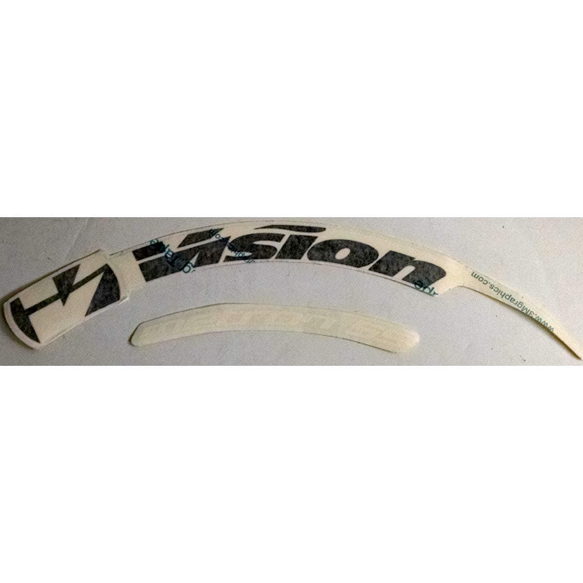 FSA Vision Metron 55 Bicycle Wheel Decal Kit (Grey)