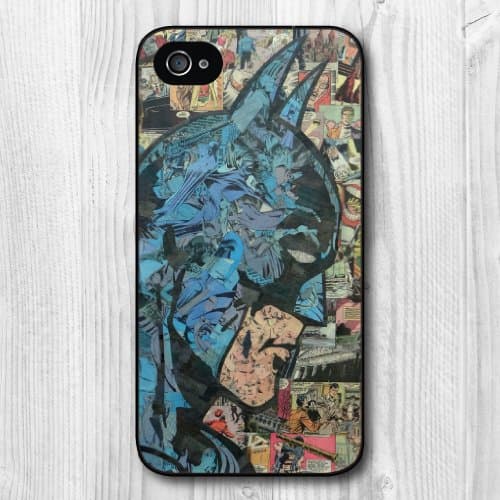 New Retro Design Comic Book Pattern Protective Hard Phone Cover Skin Case For iPhone 4 4s +Screen Protector