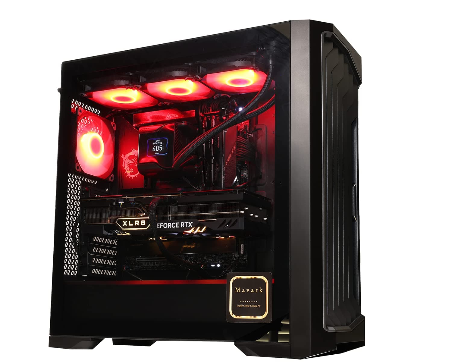 Mavark 4K Gaming PC Desktop Rig Intel 13th Gen Raptor Lake i9-13900K 5.8GHz RTX 4090 24GB GPU Overclocking AIO CPU Liquid Cooler 2.4" IPS Display GeForce RTX 4090 24GB 8TB SSD 128GB RAM Win 11 Pro