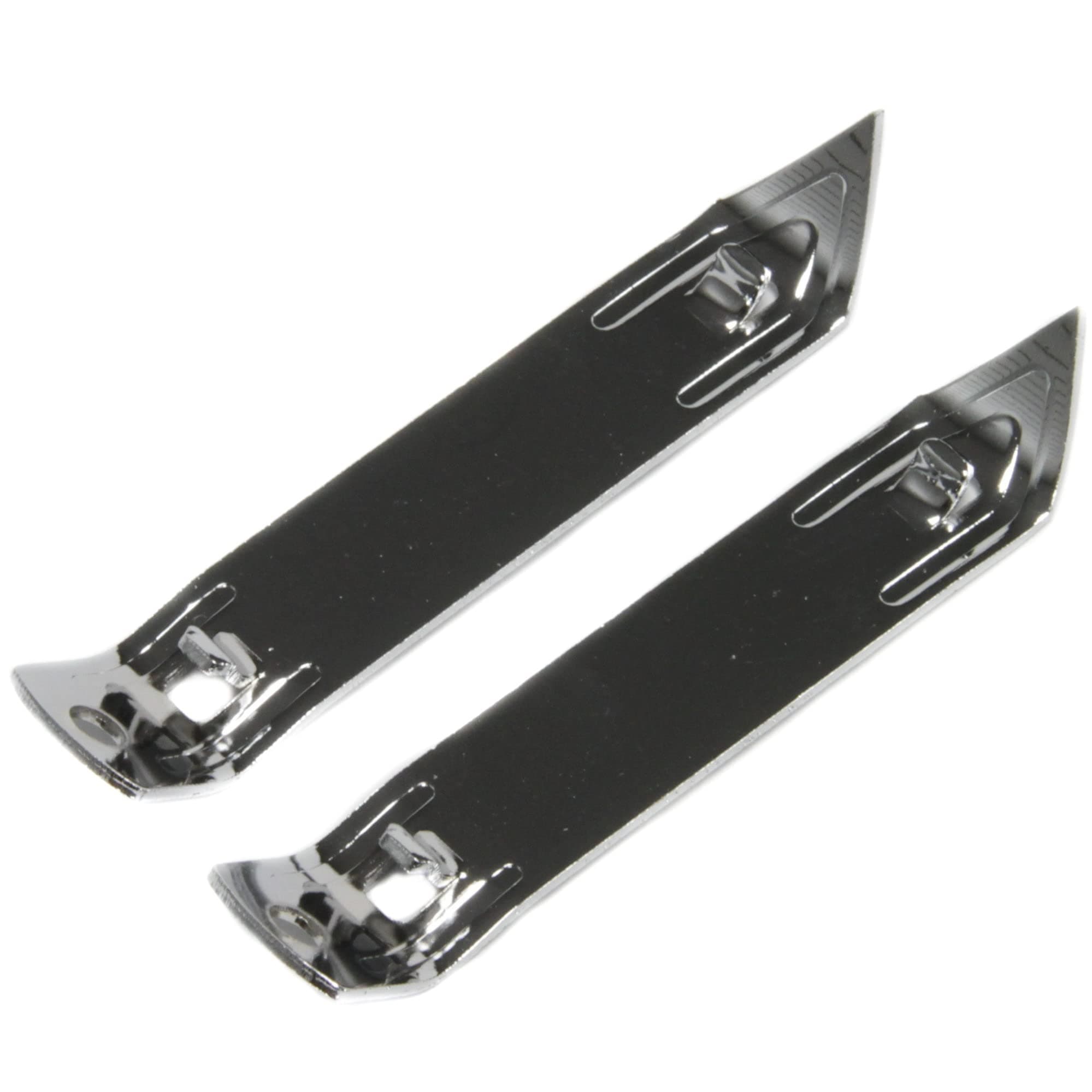 Chef Craft Select Durable Plated Iron Bottle Opener, 4.5 inches in length 2 piece set, Gray