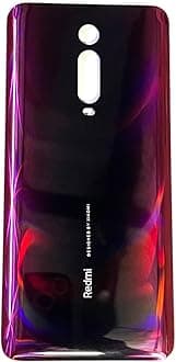 SPAREWARE® AAA Battery Cover Back Door Panel Back Glass Body Back Panel for Mi Redmi K20 Pro -Red