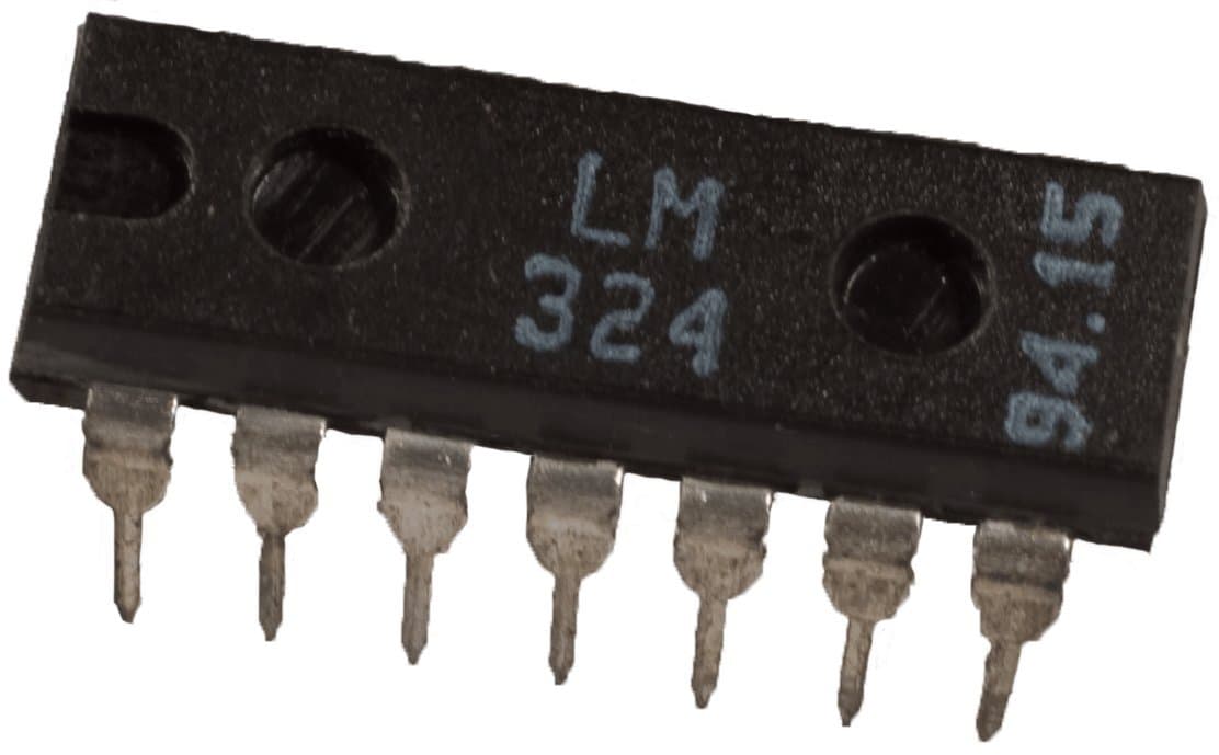 LM324 Op Amp, Quad, General Purpose, Pkg Style 14 Lead PDIP (Price is for 250 Pieces)
