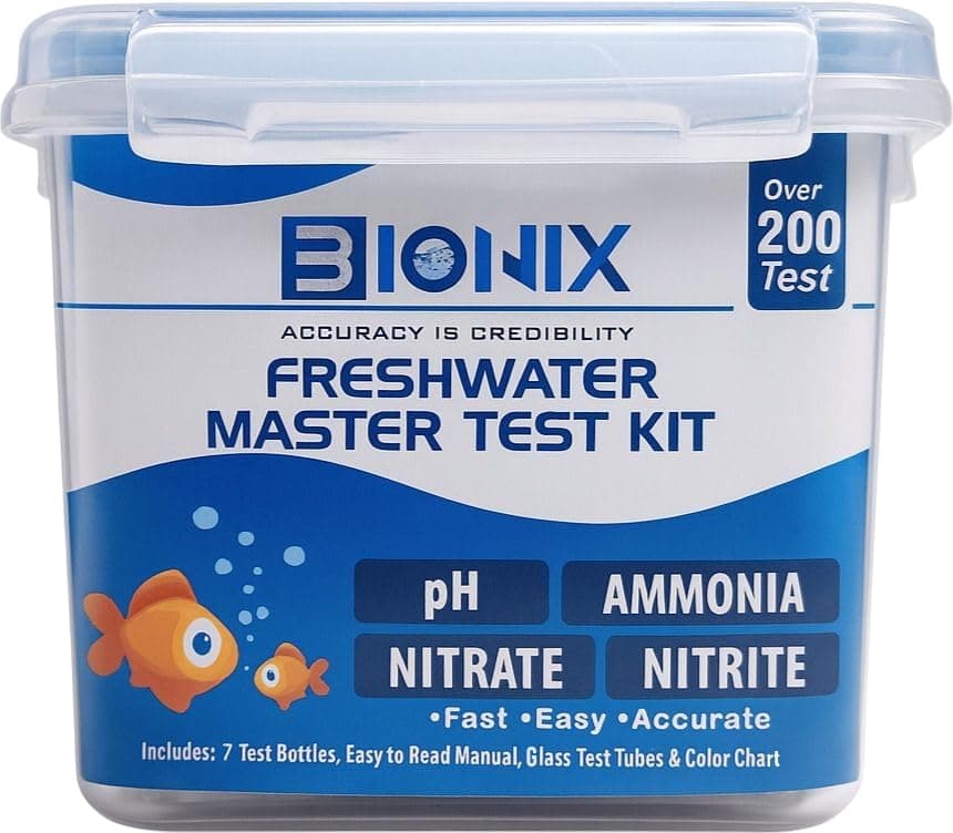 - Freshwater Master Test Kit (200 Test) | ph Ammonia Nitrite & Nitrate Test kit for Aquarium.
