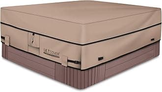 ULTCOVER Waterproof 600D Polyester Square Hot Tub Cover Outdoor SPA Covers 90 x 90 inch