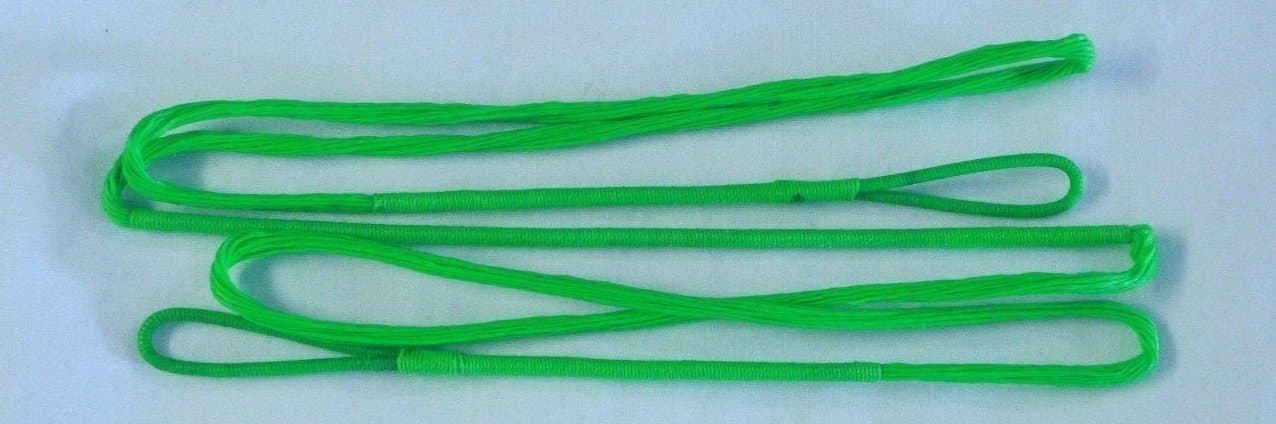 60X Custom Strings Flo Green 12 Strand Dacron B50 Longbow Bowstrings Bow (Multiple Sizes)
