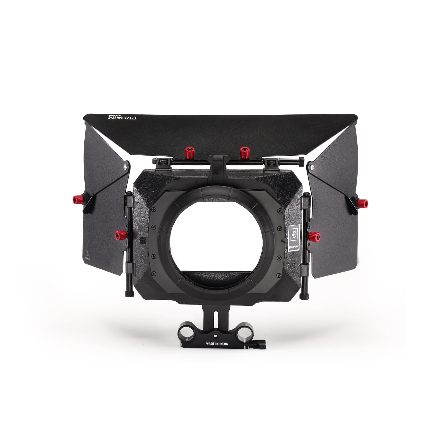 Proaim Mattebox Matte Box Cover For Dslr Shoulder Rig Focus 15Mm Rods Camera (P-Mb-600)Red