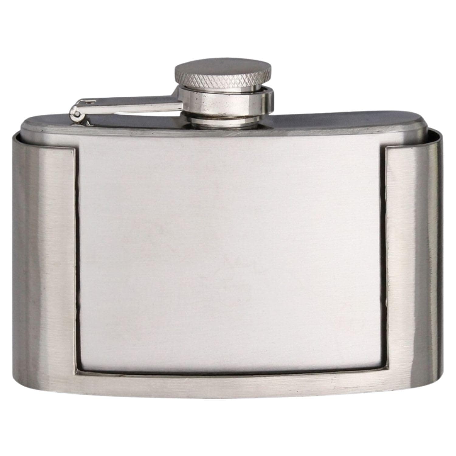 Flasks.com Stainless Steel Belt Buckle Flask