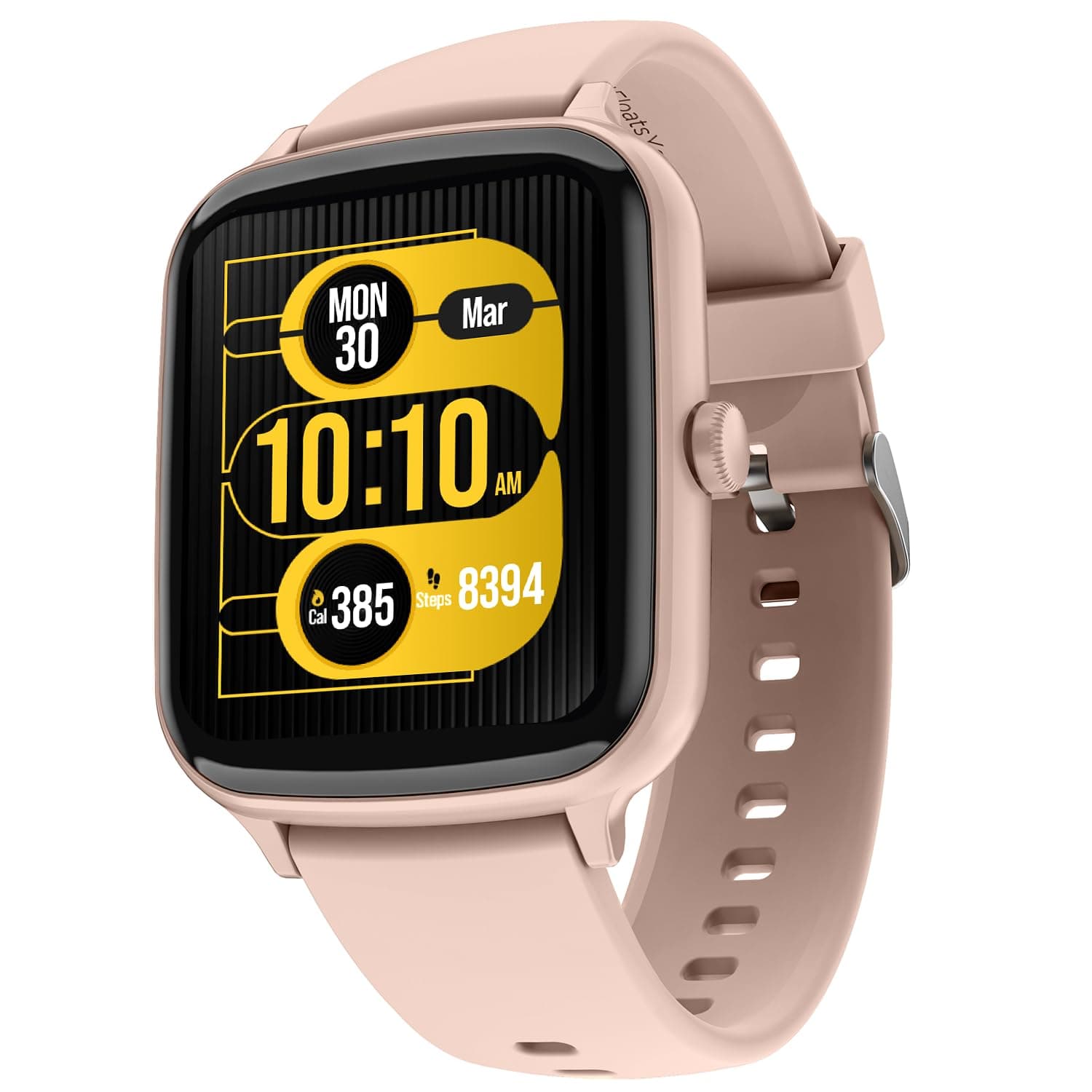 Boat Wave Style Call Smart Watch w/Advanced BT Calling Chip,DIY Watch Face Studio, Coins, 1.69" (4.2 cm) HD Display, Health Ecosystem, Live Cricket Scores, Quick Replies, HR & SpO2(Cherry Blossom)