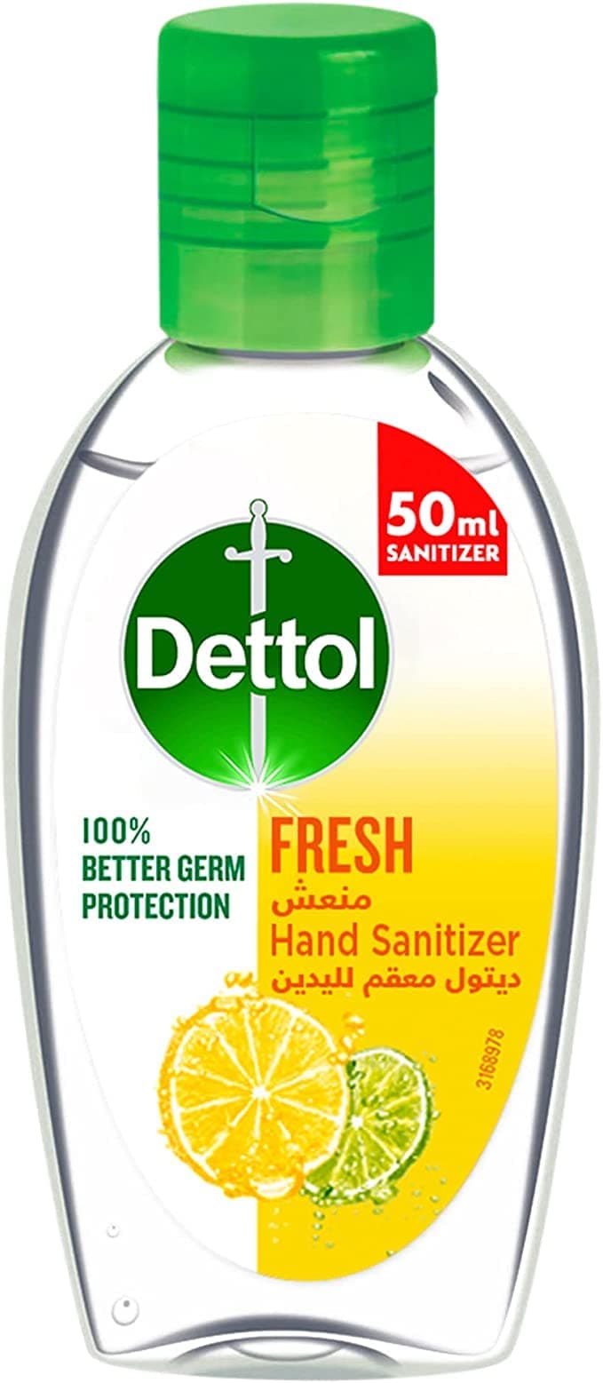 Dettol Fresh Instant Hand Sanitizer, 50ml