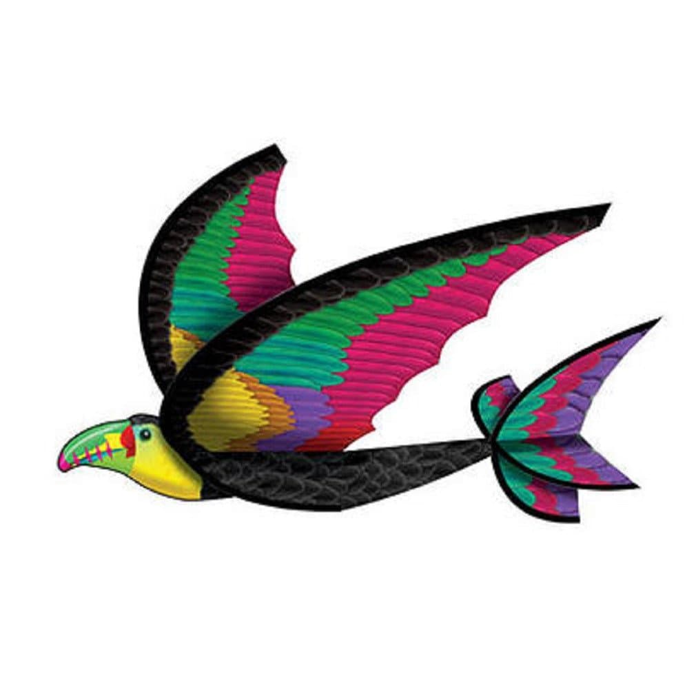 3-d Nylon 25-inches Glider Toucan
