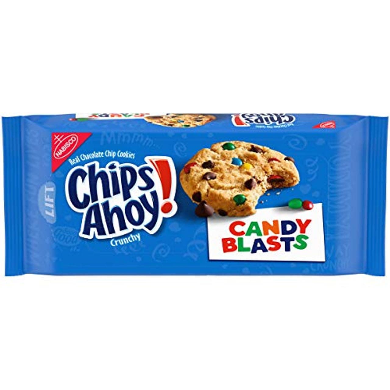 Nabisco Ahoy Candy Blast Chocolate Chips Cookies - 351g