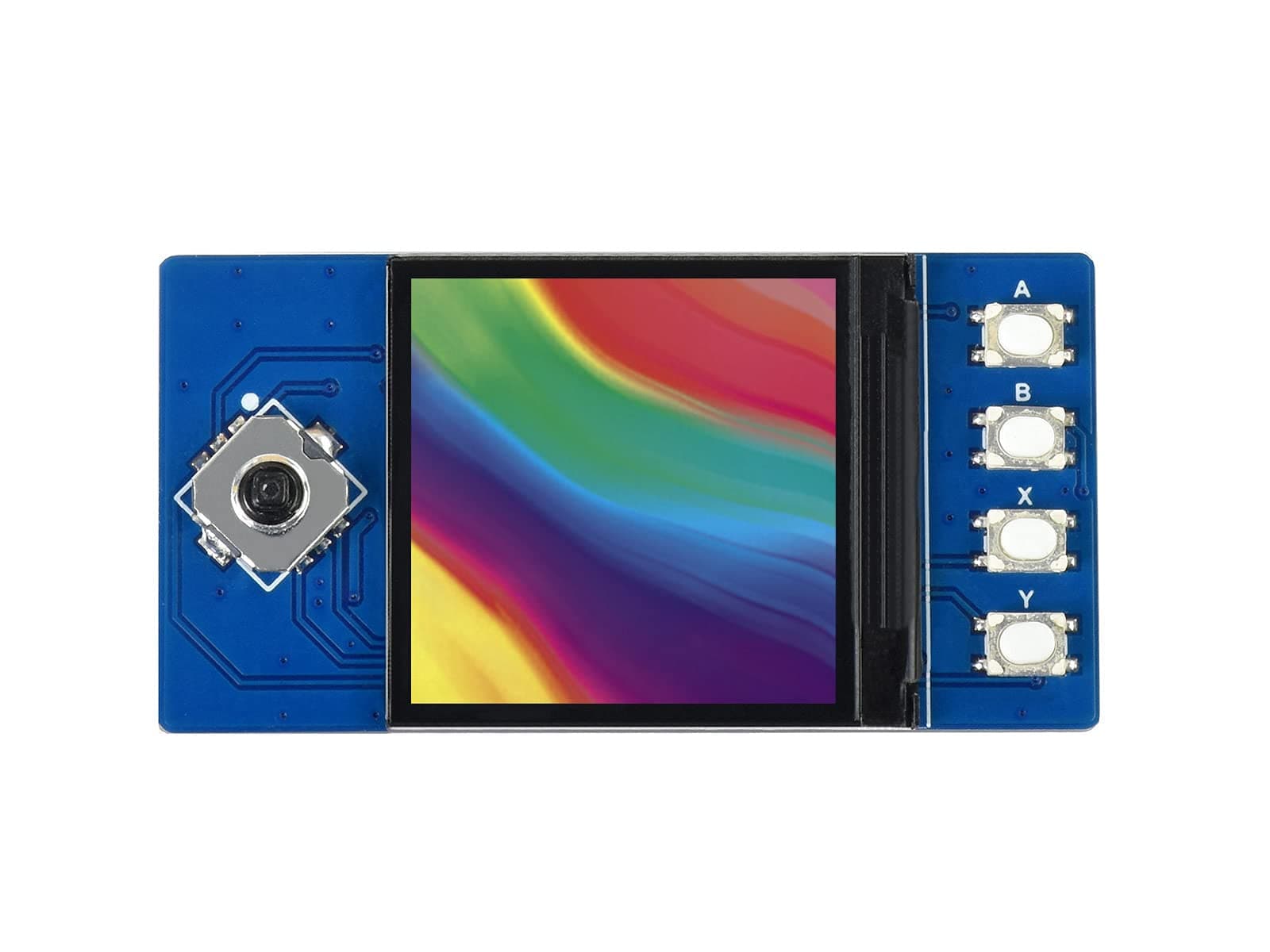 1.3inch LCD Display Module for Raspberry Pi Pico 65K RGB Colors 240×240 Pixels SPI Interface Comes with Raspberry Pi Pico C/C++ and MicroPython Demo