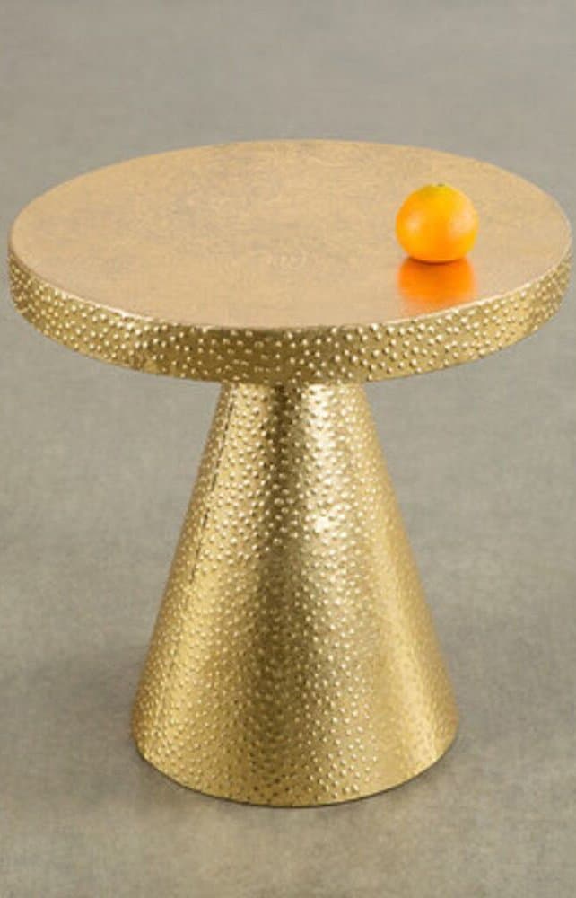 Statements by J Vogue Table/Stool, Gold