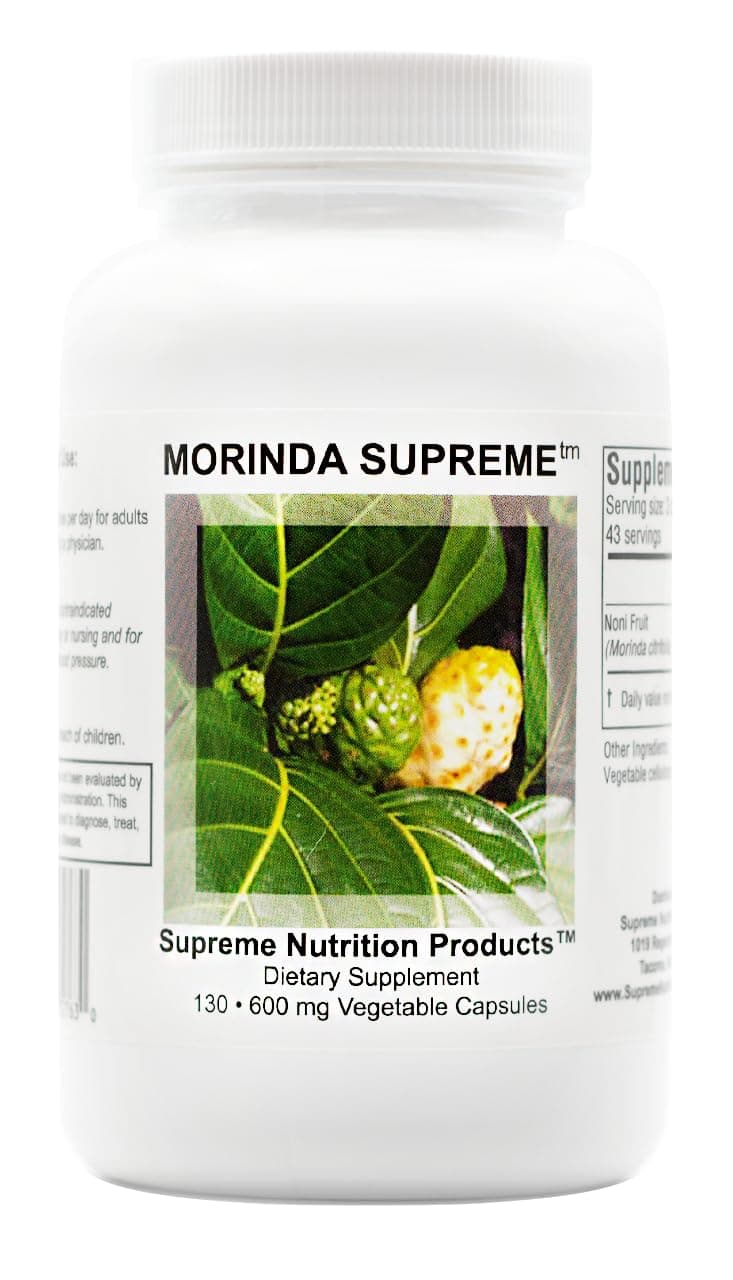 Morinda , 130 Whole Noni Fruit Capsules