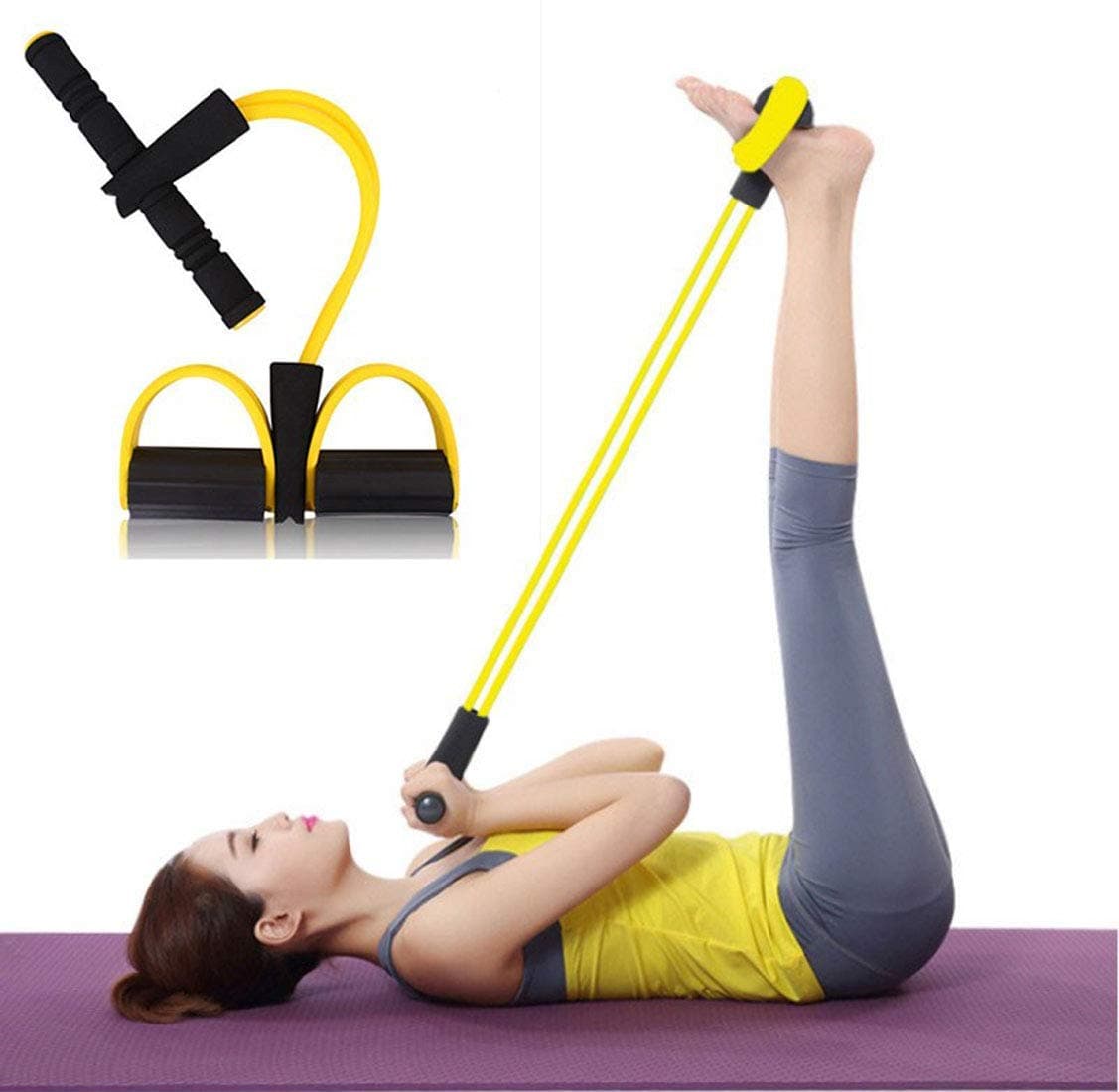 ORPIO (LABEL)Pull Reducer Body Trimmer Resistance Band for Weight Lose