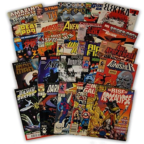Searchlight Comics Searchlight comics marvel comic book & glass bundle