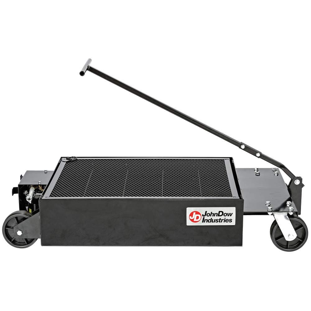 John Dow Dynamics LP5 25-Gallon Low-Profile Portable Oil Drain With Electric Evacuation Pump