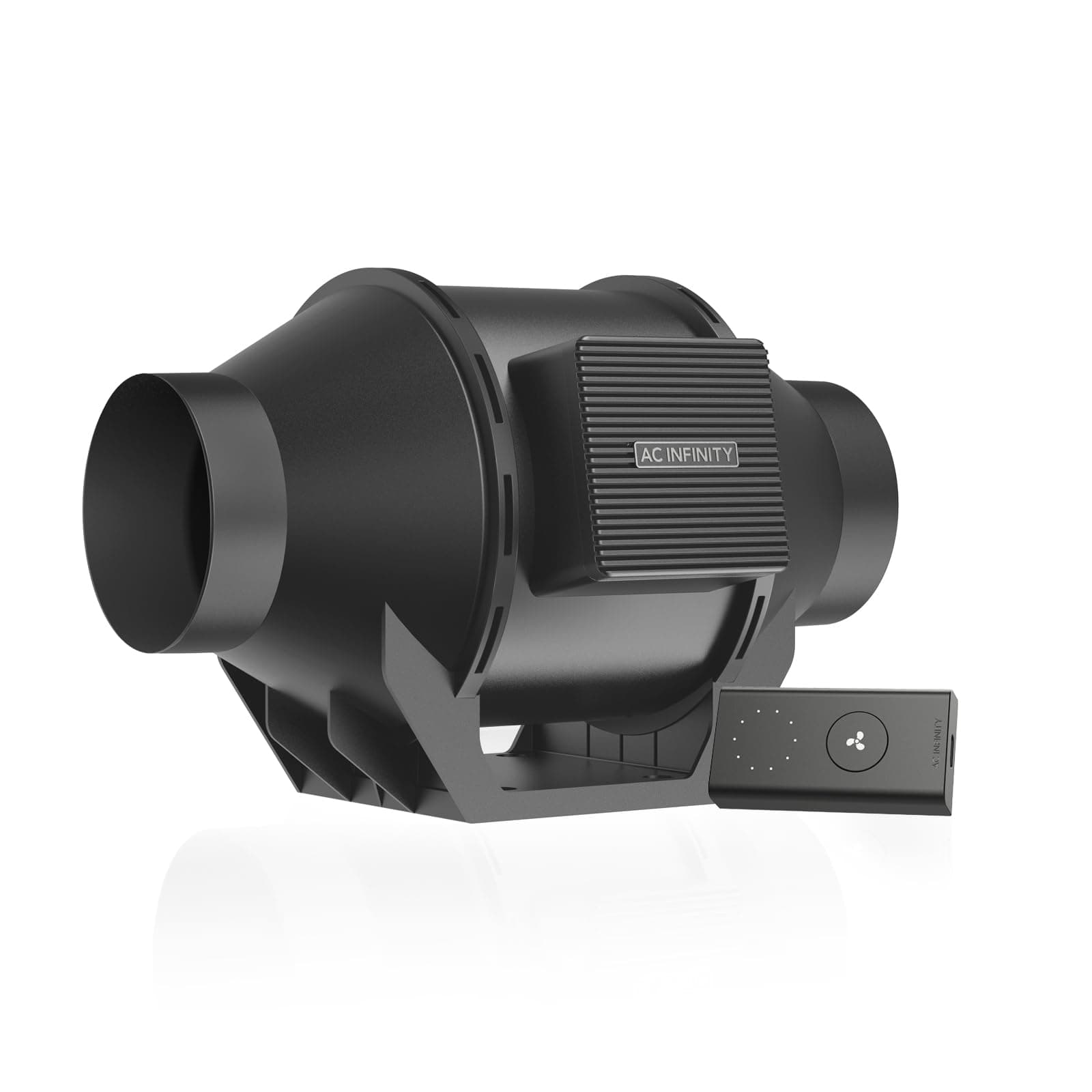 CLOUDLINE A4, Quiet 100mm Inline Duct Fan with Speed Controller, EC Motor - Ventilation Exhaust Fan for Heating Cooling Booster, Grow Tents, Hydroponics, 4-Inch