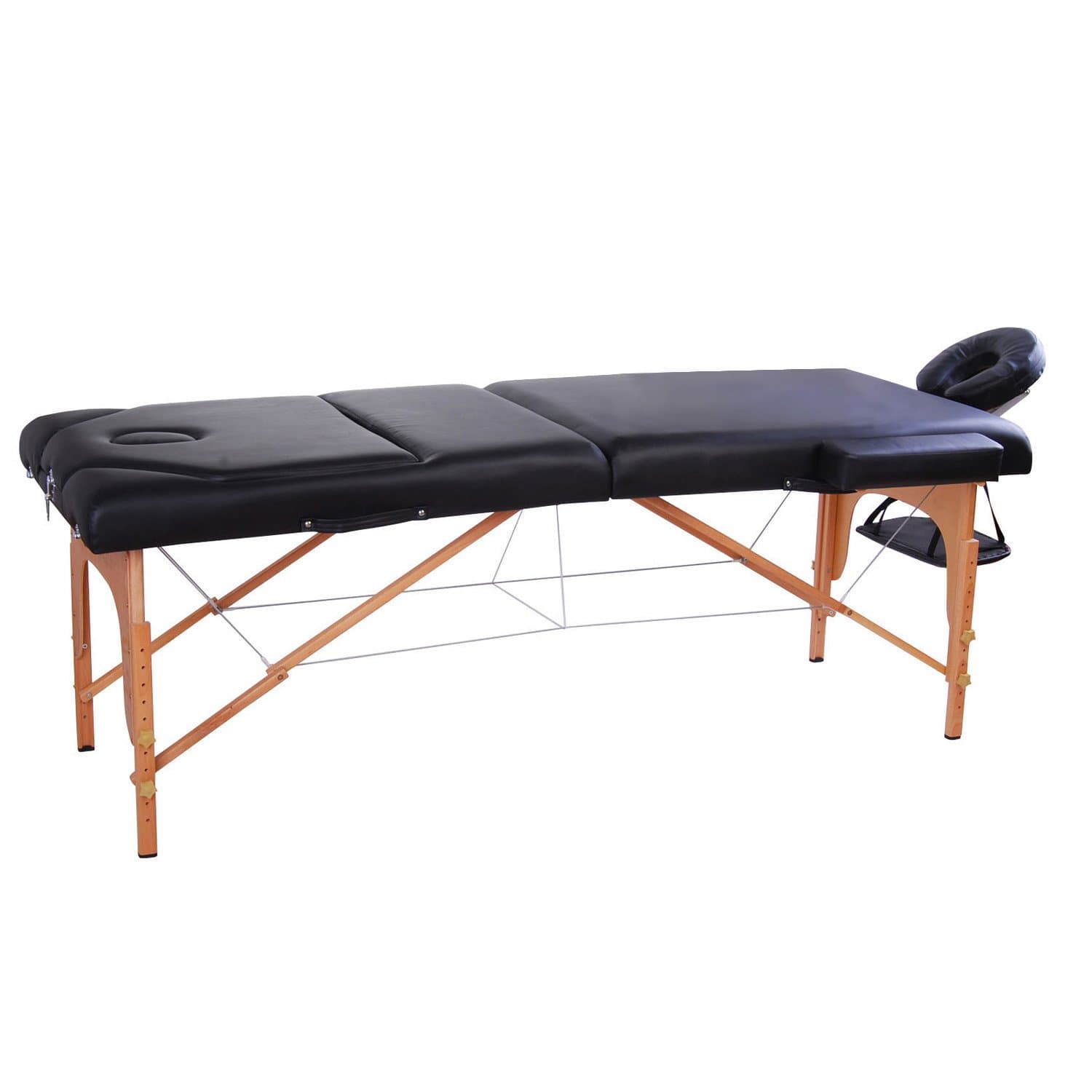 3" Foldable Massage Table Color: Black