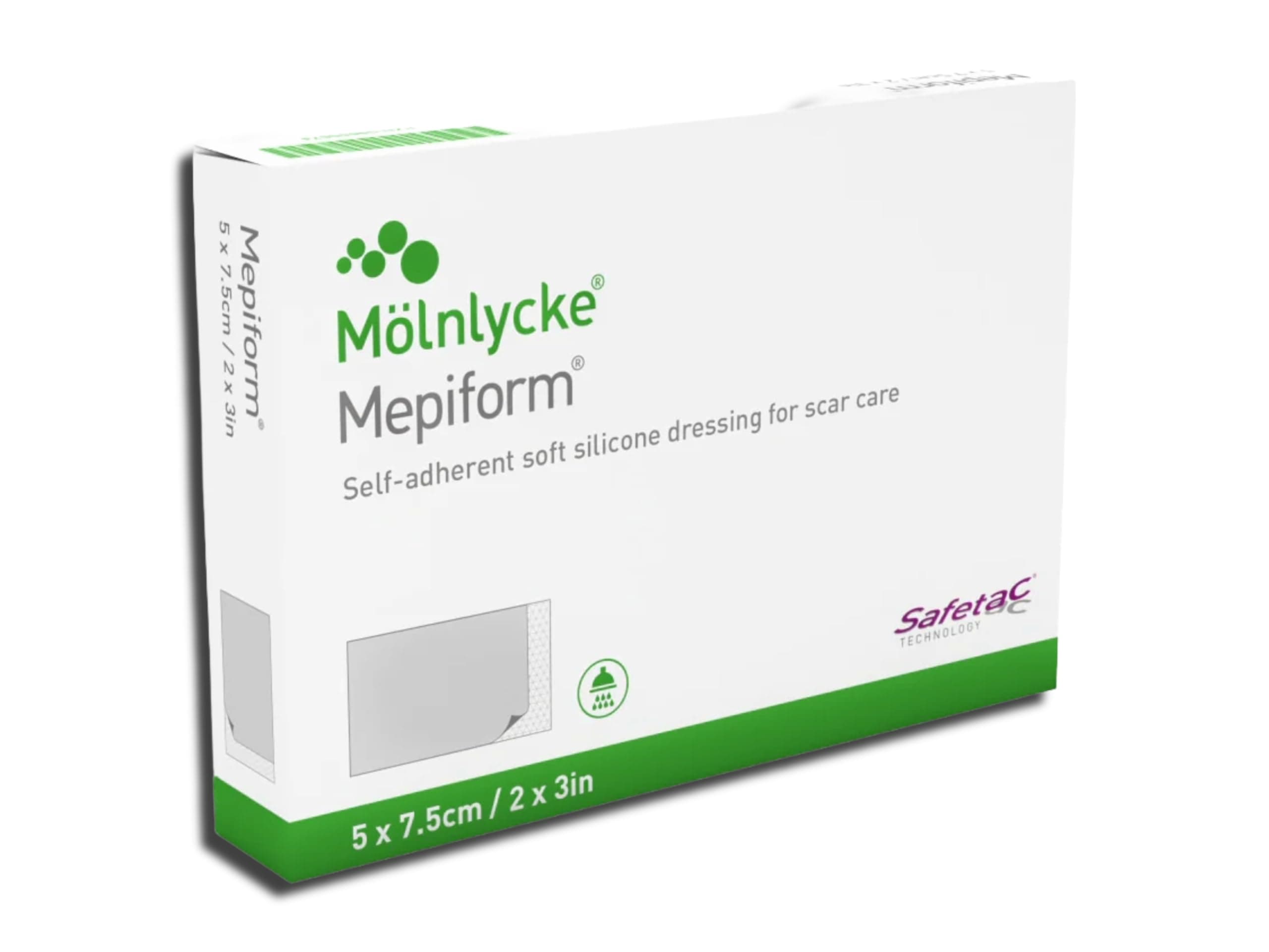 Mepiform 5x7.5 cm bandage 5 pcs
