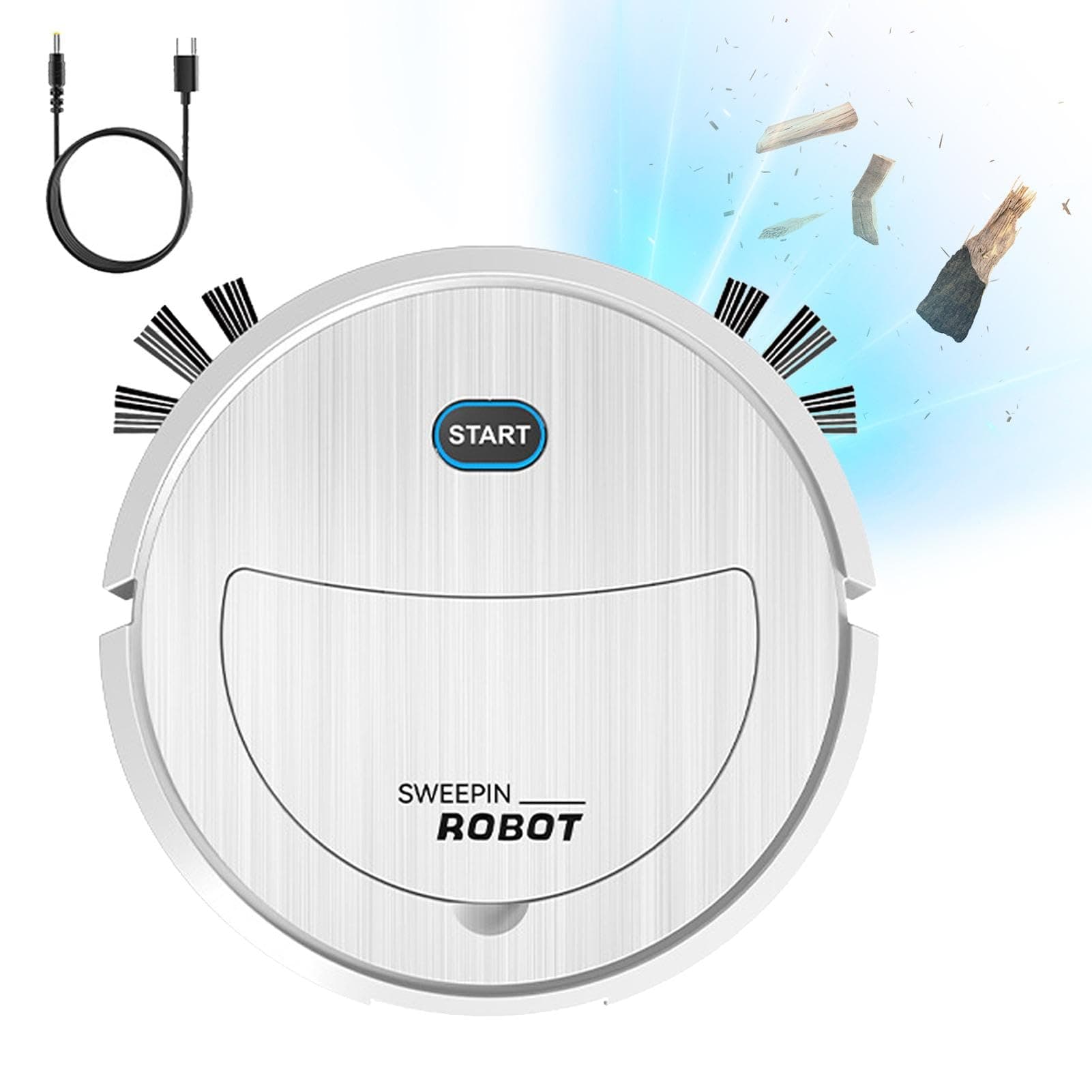 Automatic Sweeping Robot Home | Intelligent Mopping Robot Sale | Sweeping and Mopping Robot Reviews | Best Household Cleaning Robots Vacuum and Mop Combo Automatic Cleaning for Indoor and Outdoor Use