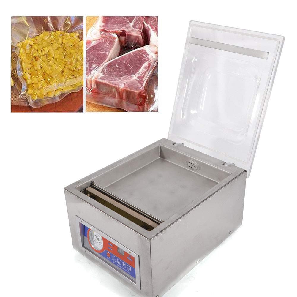 Automatic Vacuum Packaging Machine, Commercial Digital Tabletop Vacuum Packing Sealing Machine Kitchen Food Sealing Machine Food Storage 110V 120W (USA Stock)