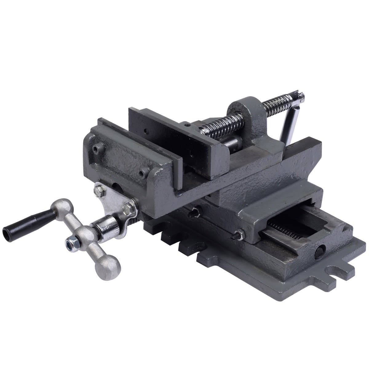 New 4" Cross Drill Press Vise X-Y Clamp Machine Slide Metal Milling 2 Way HD US Ship