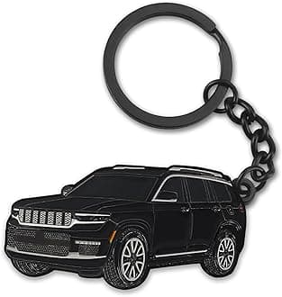 For Jeep Grand Cherokee Keychain，For Jeep Grand Cherokee Accessories 2011-2022，metal Keychain