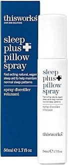 This Works Sleep Plus Pillow Spray, 50 ml - Motion-Activated Sleep Spray Infused with Lavender, Camomile and Vetivert - Science-Backed Pillow Spray Designed to Aid Restless Sleepers