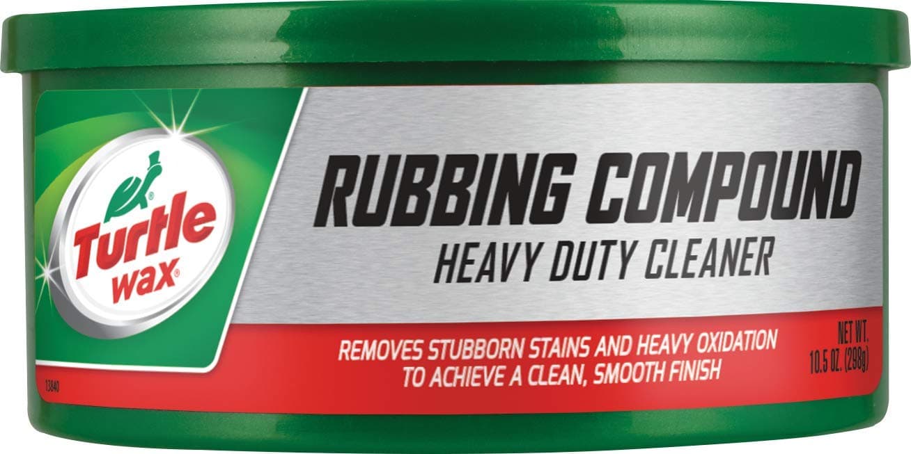 Turtle Wax Rubbing Compound Heavy Duty Cleaner 298 Gms