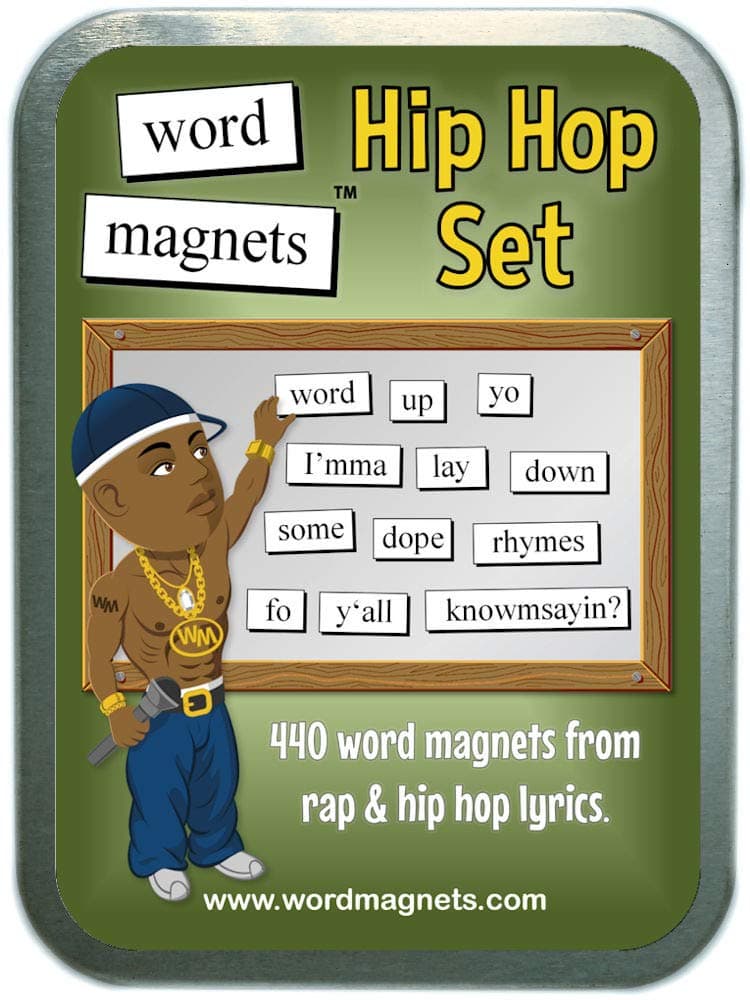 Word Magnets Hip Hop Set