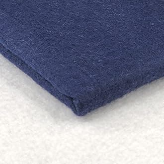Acrylic Felt Fabric by The Metre - 60" (150cm) Extra Wide, 1mm Thick - Continuous Length Soft Crafting for Sewing, Applique, Decorations & Upholstery - Discount Fabrics LTD(Navy,1)