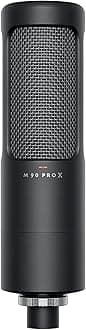 beyerdynamic M 90 PRO X Condenser Microphone for ASMR, Podcast, Streaming, Studio Recording - Perfect for Recording Vocals, Speech and Instruments