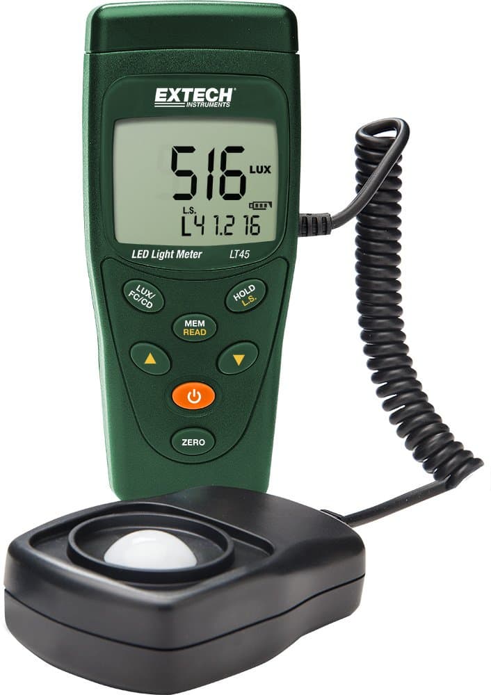 - Extech LT45 LED Light Meter