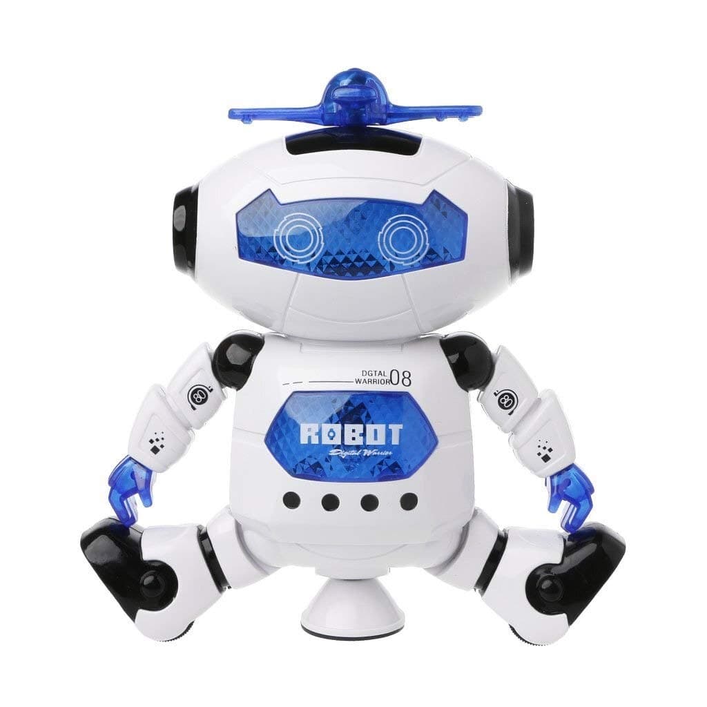Electronic remote control robot toy Kids Remote Control Robot Toy- Programming Remote Control Robocop, Dancing Walking Singing Smart Robotics - RC LED Combat Fun Robotic Birthday Gift for Kids Remote