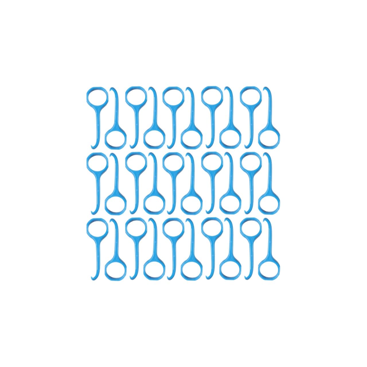 Aligner-B-Out Small Office Pack | 30 Blue Single Packs | Invisalign Remover Tool & Aligner Remover Tool | Invisalign Accessories & Ortho Tools | For All Clear Aligners & Clear Retainers