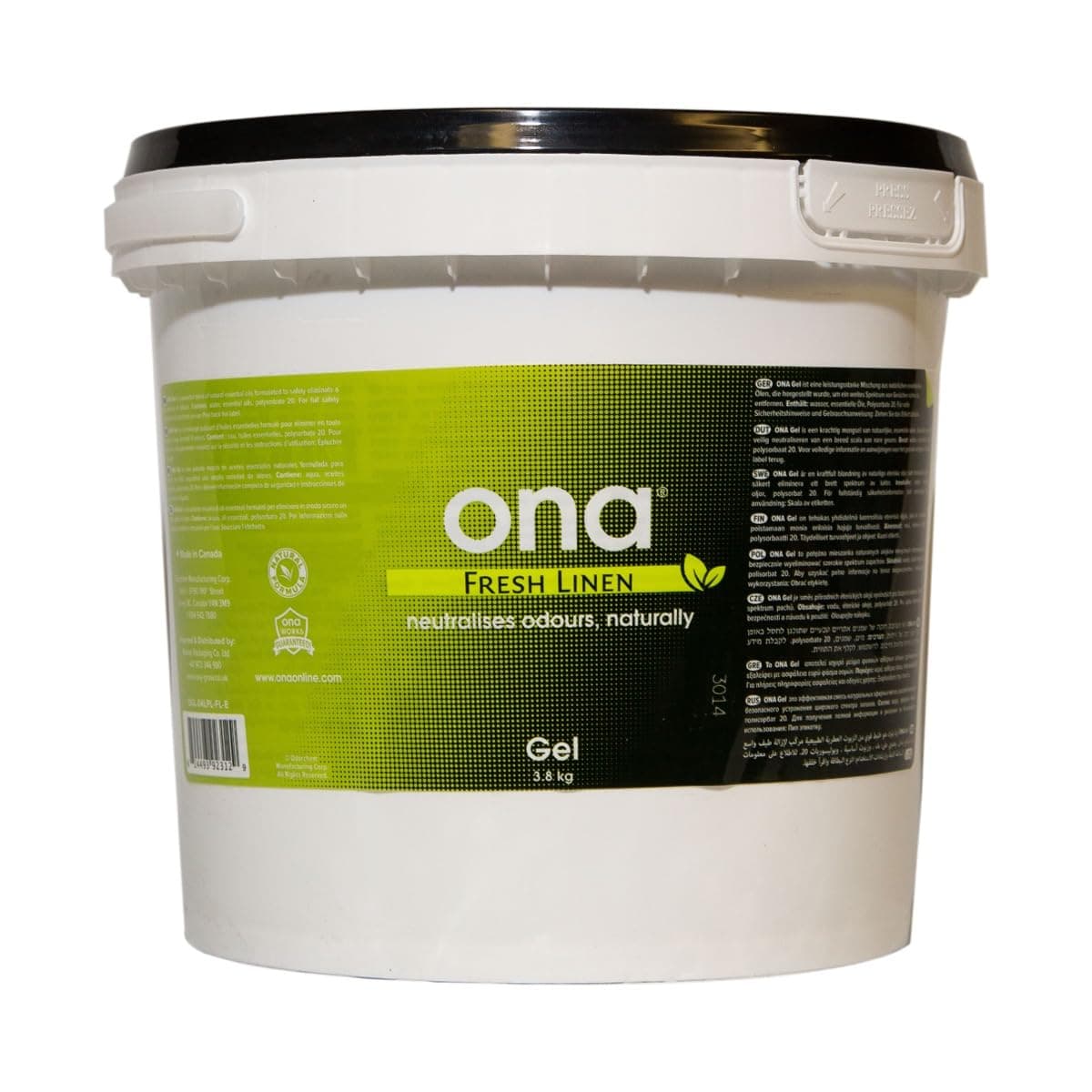ONA, Fresh Linen Gel 4L