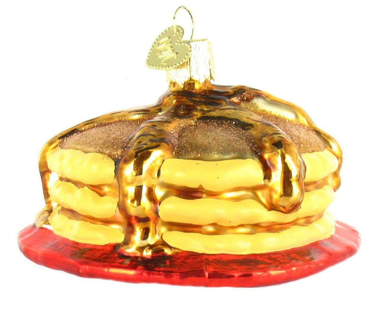 Ornaments: Short Stack Glass Blown Ornaments for Christmas Tree (32168)