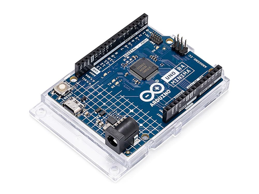 Arduino UNO R4 Minima [ABX00080] - Next-Generation 32-bit Microcontroller Board with Expanded Memory, Enhanced I/O, and Faster Performance for Advanced Projects