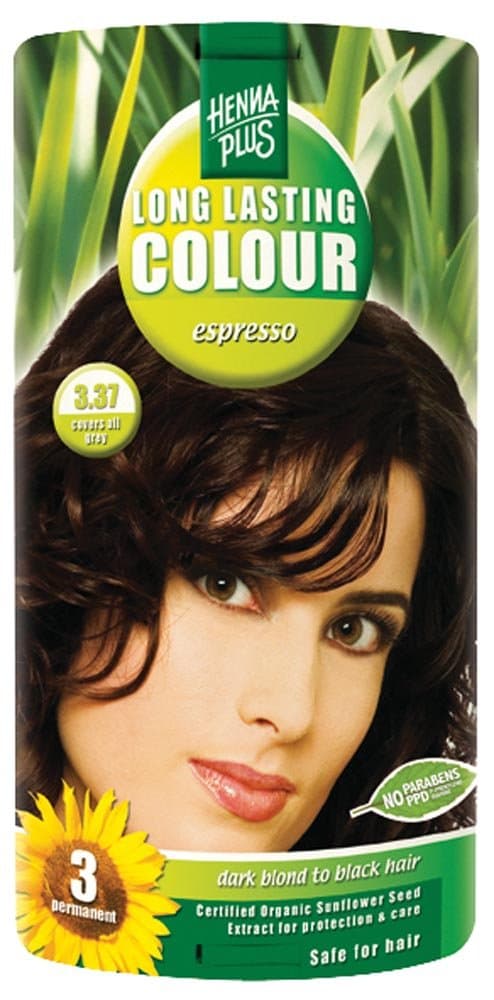 Hennaplus Long Lasting Colour Espresso 3.37