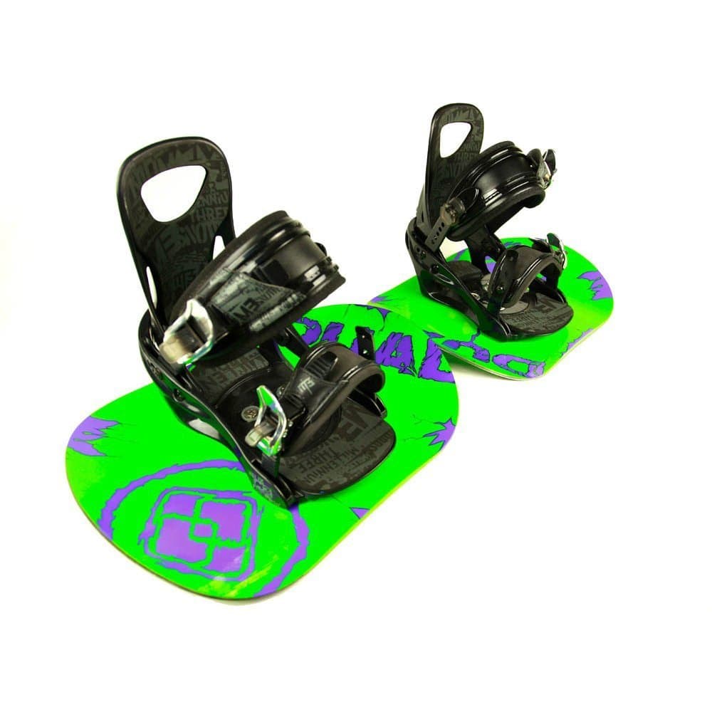 Classic Snowboard, Purple/Black/Green Base, 76cm