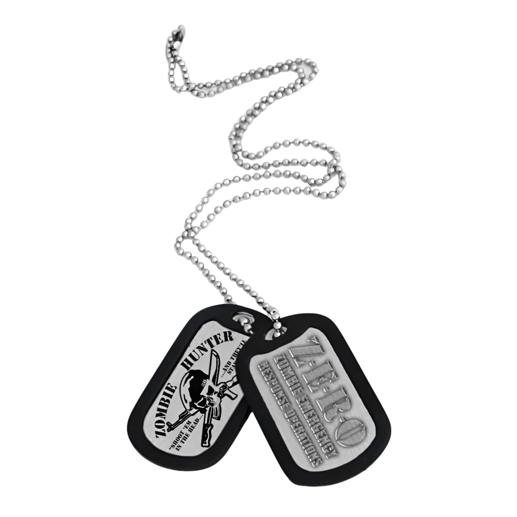 Zombie Hunter Dog Tag Souvenir Gift Set