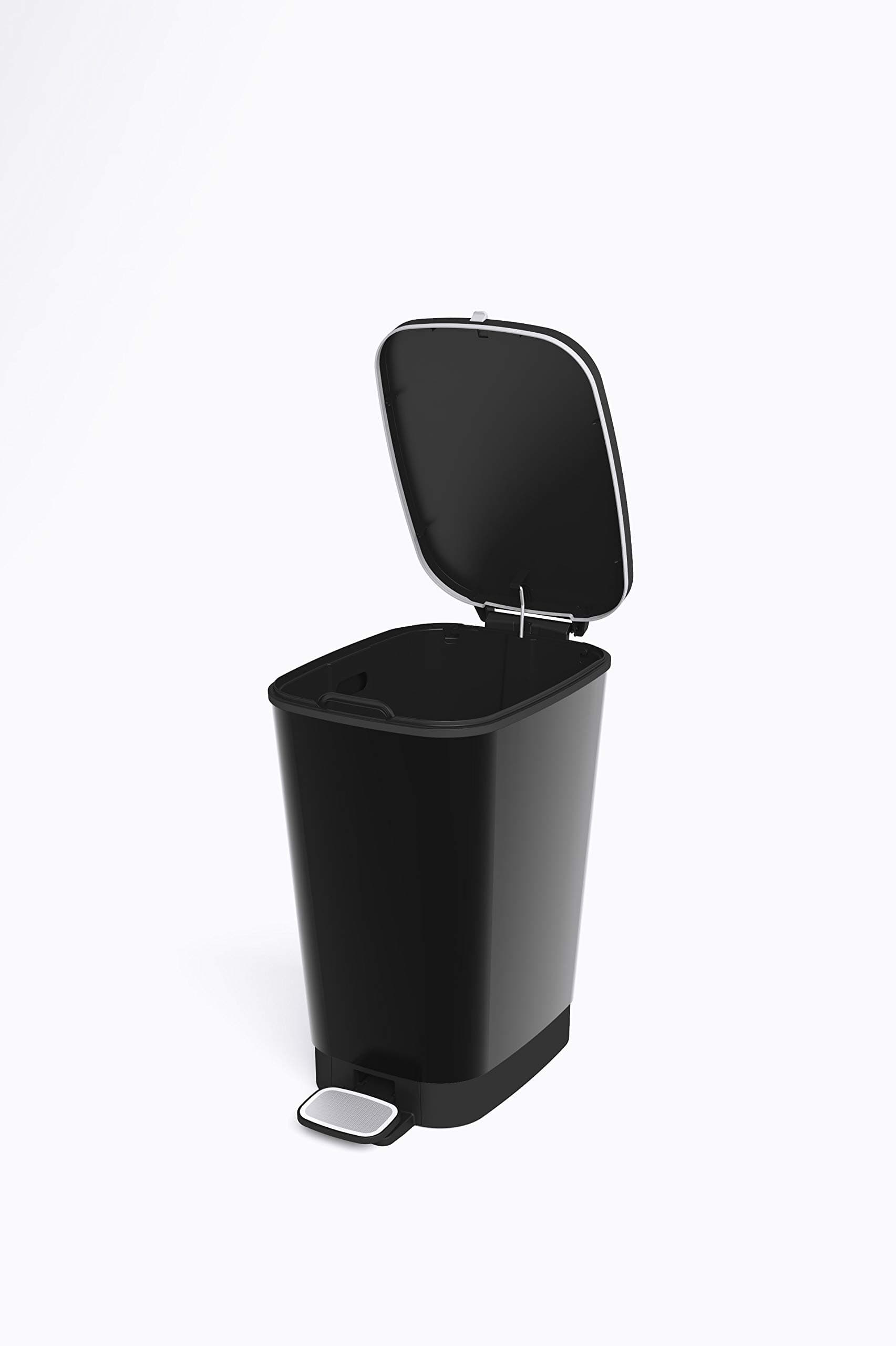 Kis "Chic" Waste Container, Black, 30-35 Litre