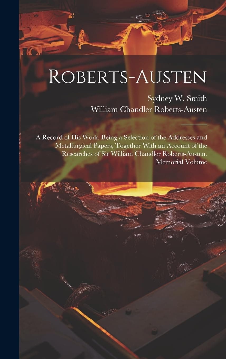 Roberts-Austen: A Record of His Work. Being a Selection of the Addresses and Metallurgical Papers, Together With an Account of the Researches of Sir William Chandler Roberts-Austen. Memorial Volume