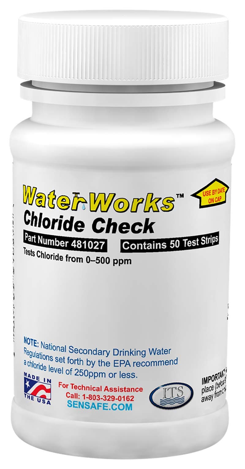 Industrial Test Systems 481027 WaterWorks Chloride Check Test Strips